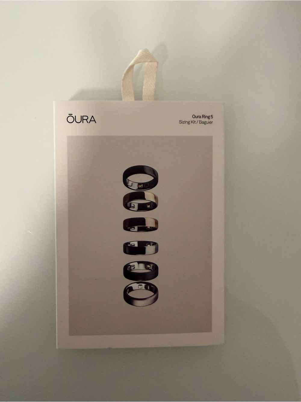 Oura ring sizing kit